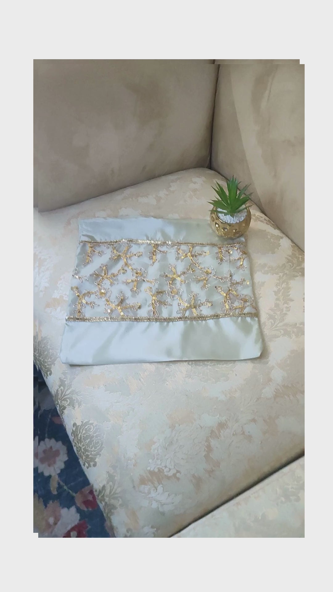 Golden Wedding Bridal Suit Bags